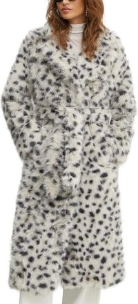 Bardot Cappotto con stampa - Grigio