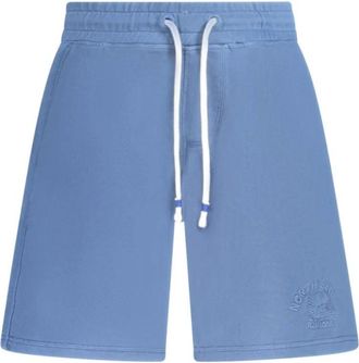 North Sails Brushed Short - Heren - Korte Broeken - Blauw - M - Katoen - Korte Broeken