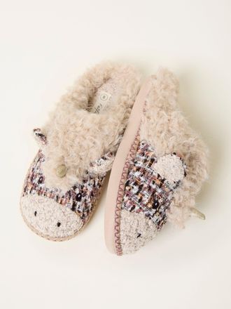 Fat Face FatFace Una Natural Unicorn Novelty Slipper