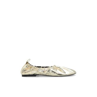 Jil Sander Ballerinas, female, Yellow, Size: 8 US Leather Ballerinas