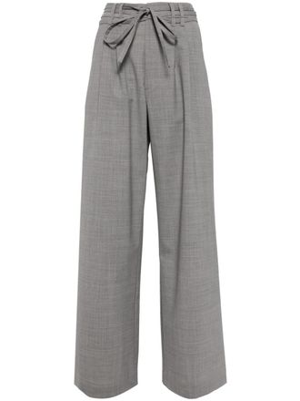 Alohas Pantaloni Kathy a gamba ampia - Grigio
