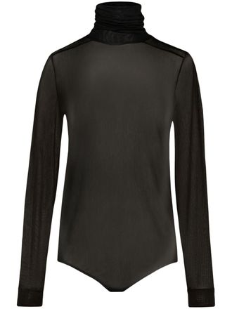 Maison Margiela Body semi trasparente - Nero