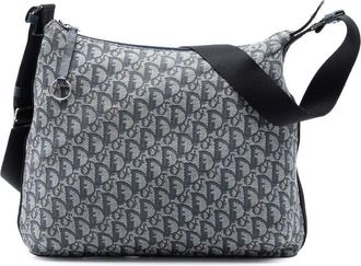 Dior Pre-owned Dior Diorissimo Trotter Canvas Crossbody BO B0071