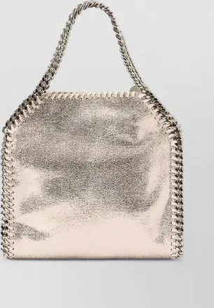 Stella McCartney falabella mini metallic shoulder bag