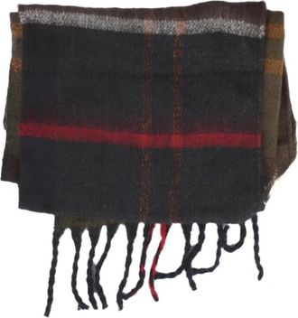 Barbour Stijlvolle sjaal met rafelrand - Dames - Sjaals - Veelkleurig - ONE Size - Polyester - Accessoires