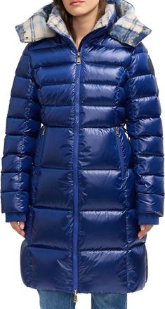 Scotch & Soda Willemina Quilted Duck Coat in Saphire at Nordstrom Rack, Size X-Large