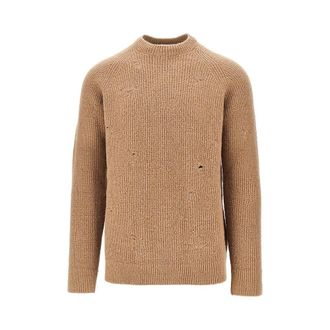 Laneus Alpaca-wool blend crewneck sweater Man 46