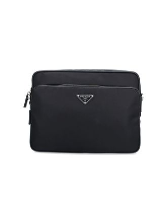Prada Borsa A Spalla Logo