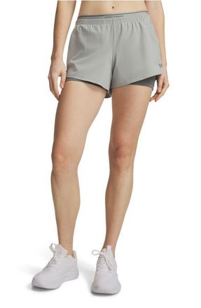 Under Armour Vanish 2-in-1 Athletic Shorts in Titanium //Clay Green at Nordstrom, Size Xx-Large