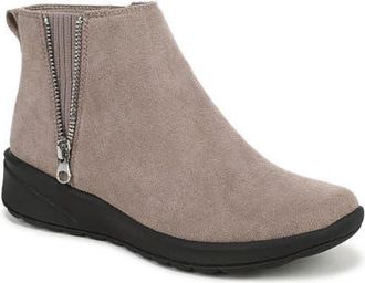 Life Stride Gage Platform Bootie in Latte Brown at Nordstrom, Size 7.5 Regular Calf