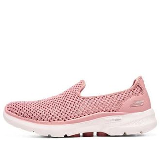Skechers (WMNS) Skechers Go Walk 6 Shoes Pink White 896231-LTPK
