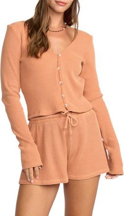 Billabong Debbie Vibes Thermal Shorts in Sunburnt at Nordstrom, Size X-Large