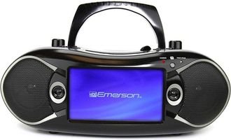 Emerson 7in Bluetooth DVD Boombox with AM/FM Radio & Stereo Speakers