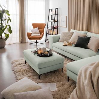 Studio Copenhagen home24 Polsterhocker STREAKY BAY