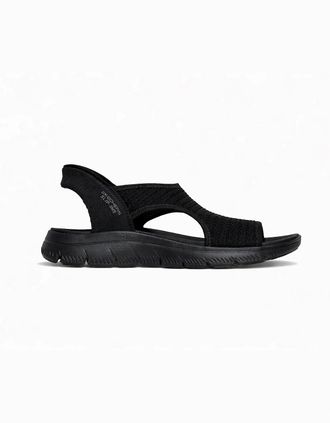 Skechers Womens Skechers SUMMITS SANDAL - SWEETLY EVOL Womens Cross Strap Sandals Black - Size: 4
