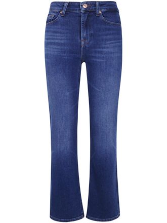 7 For All Mankind Jeans Flared 7Uck0g98 3O1 Dark Blue