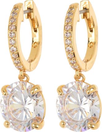 Kate Spade New York bright ideas drop earrings in Clear/Gold at Nordstrom Rack