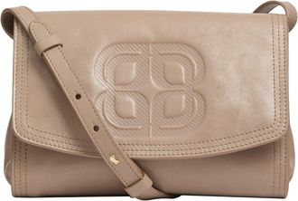 L.k. Bennett Lk Bennett Dana Embossed Patent Crossbody