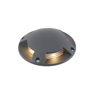 Lindby Lindby - L&aacute;mpara Led Para Exterior cormac En Negro De Aluminio