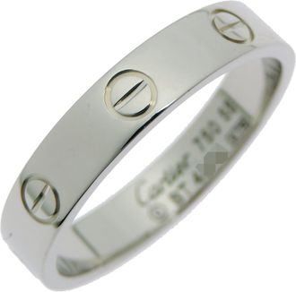 Cartier White Gold (18K) Band Ring (Pre-Owned)