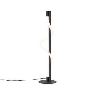 QAZQA Qazqa L&aacute;mpara De Mesa Moderna Negra Con Led Incluido Y Regulable