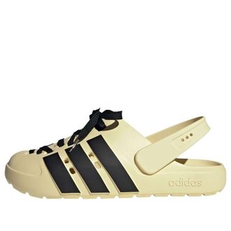 adidas Adilette Clog 2.0 Warm Vanilla Black JR4026