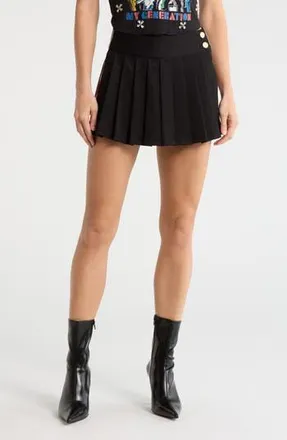 Alice & Olivia Noah Skort in Black at Nordstrom Rack, Size 14
