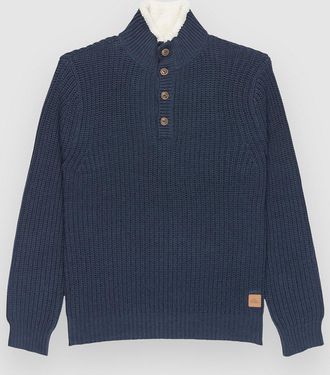 Quiksilver Boulevard Des Plages Upd Strickpullover blau