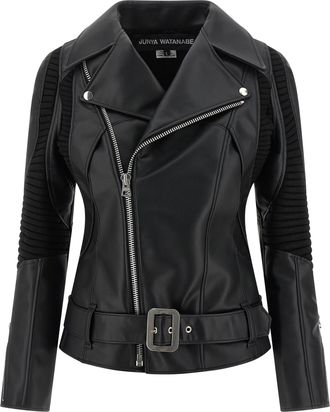 Junya Watanabe Womens Knitted Insert Jacket