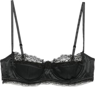 Dolce & Gabbana Dames, Ondergoed, Zwart, Maat: L Satijn
