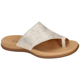 Gabor Schoenen, Dames, Grijs, 41 EU, Leo Metallic Platino