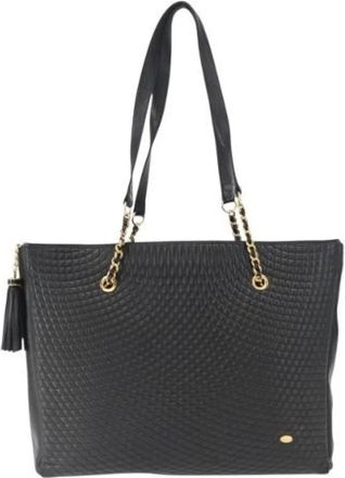 Bally Pre-owned Leren Tote - Dames - Vintage Shopper - Zwart - ONE Size - Leer - Vintage