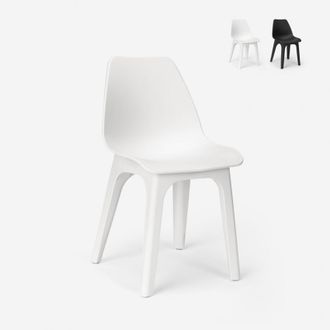 Progarden Silla Resina Eolo Reforzada Blanca