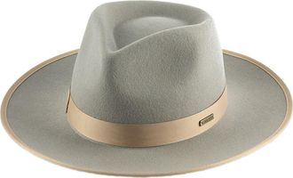 Gigi Pip Monroe Rancher Wool Fedora Hat in Light Grey at Nordstrom, Size X-Small