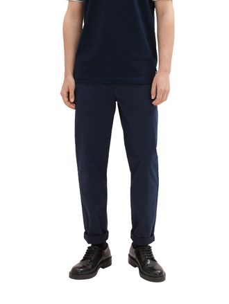 Tom Tailor Denim Chinohose TOM TAILOR DENIM, Herren, Gr. M, N-Gr, blau (sky captain blau), Web, Obermaterial: 96% Baumwolle, 4% Elasthan. Futter: 100% Baumwolle, unifa