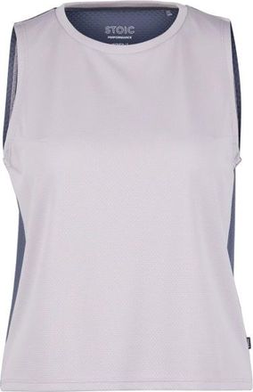 Stoic Performance ForsvikSt. Tank Tank Top f&uuml;r Damen | grau/wei&szlig;