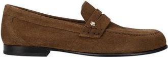 BOSS Jadey Suede Penny Loafer in Medium Brown at Nordstrom, Size 11