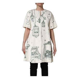 Dolce & Gabbana Dames, Jassen, Veelkleurig, Maat: XS Katoen