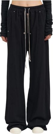 Rick Owens Pantalone Geth Belas - - Trousers - Donna - Nero - S