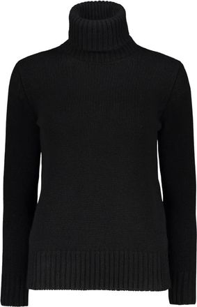 Moorer Cashmere coltrui sweater - Dames - Cashmere truien - Zwart - 2XS - Kasjmier - Truien & Vesten