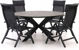Bellagio la vita attrattiva Bellagio Lugo/Fidenza &oslash;149cm dining tuinset 6-delig