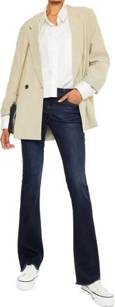 Kancan Annie Low Rise Bootcut Jeans In Dark