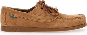 Sebago Beige Lace-up Loafers