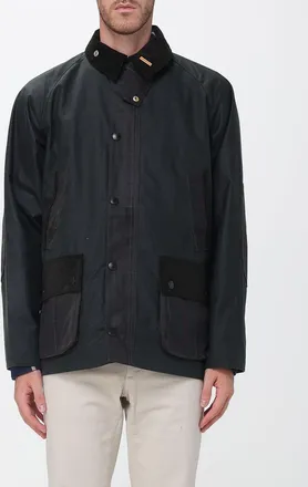 Barbour Giacca Bedale in cotone cerato con colletto in velluto a coste