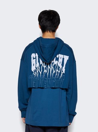 Givenchy Blue Fibres Womens Sweatshirt