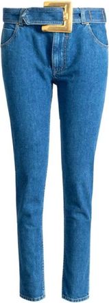 Balmain Mujer, Vaqueros, Azul, Talla: S