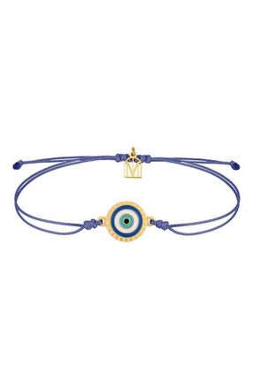 Mantra Thread of Protection I Am Supported And Protected bracelet in Gold at Nordstrom