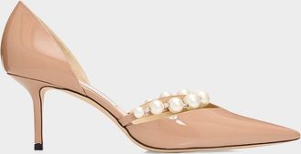 Jimmy Choo London 65mm Aurelie Patent Leather Pumps