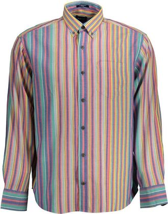 GANT Azzurro Cotton Men Mens Shirt