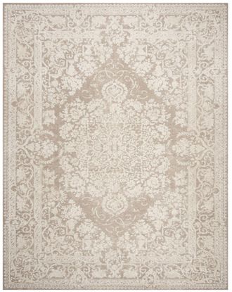 Safavieh Alfombra poli&eacute;ster beige/crema 69 x 122 cm